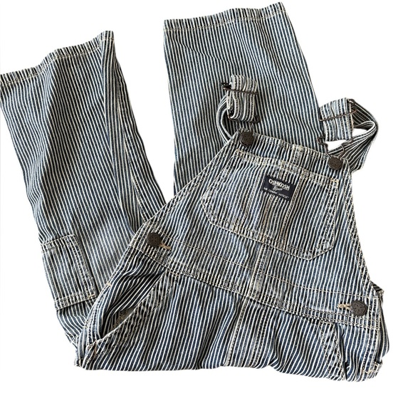 OshKosh B'gosh Other - OshKosh B'gosh Men's Striped Overalls - 4T
